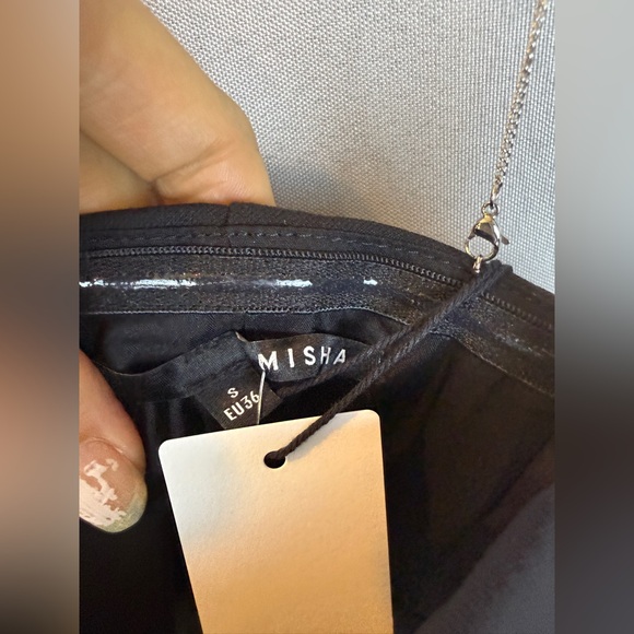 MISHA Cyrus Chain Cutout Suiting Maxi Dress- Size Small - Picture 12 of 14